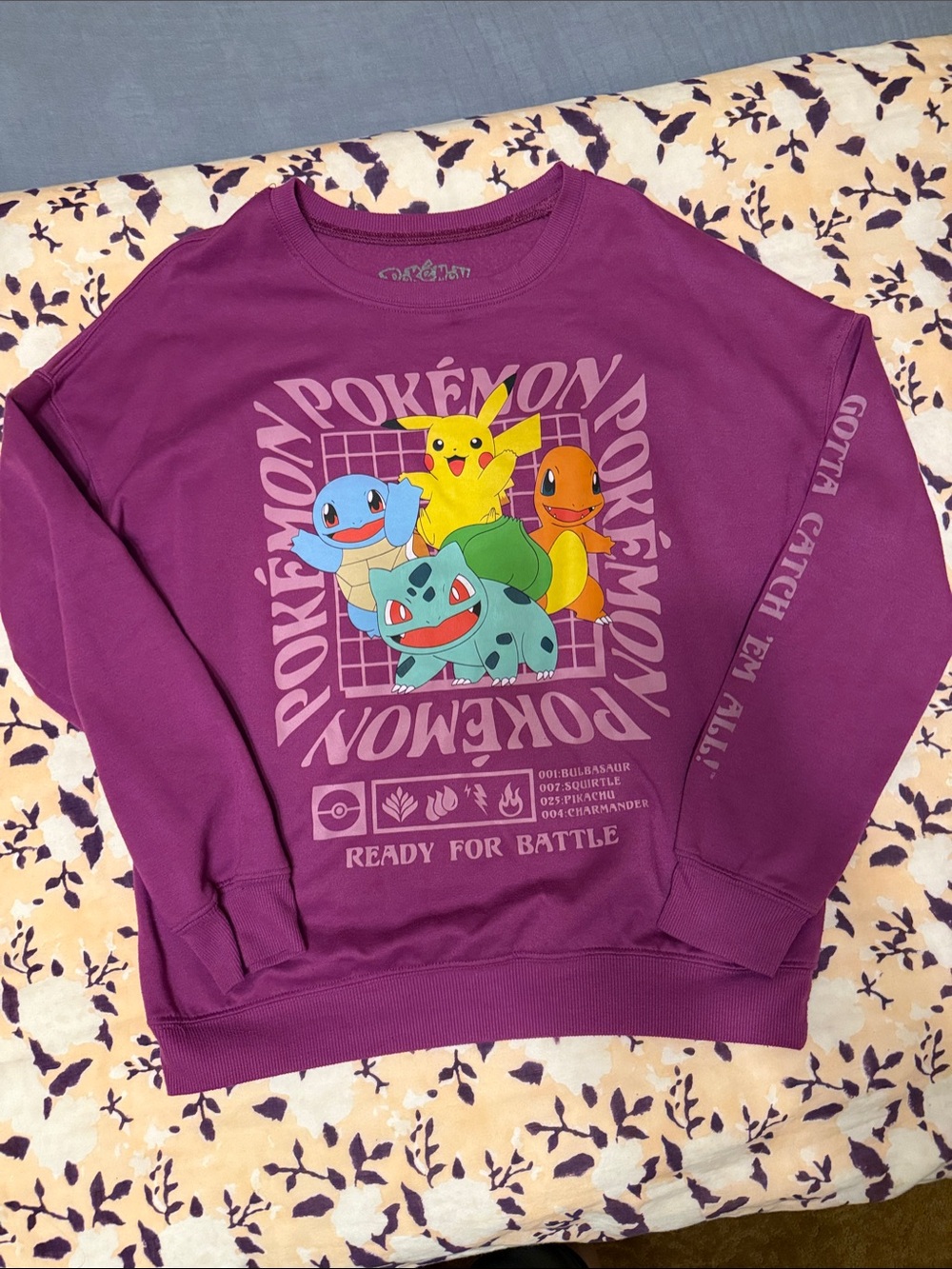 Women’s XS Pokémon crewneck